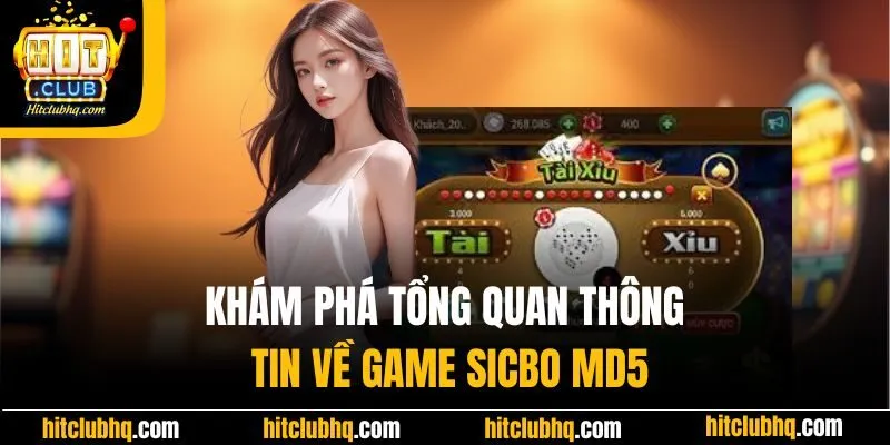Khám phá tổng quan thông tin về game Sicbo MD5